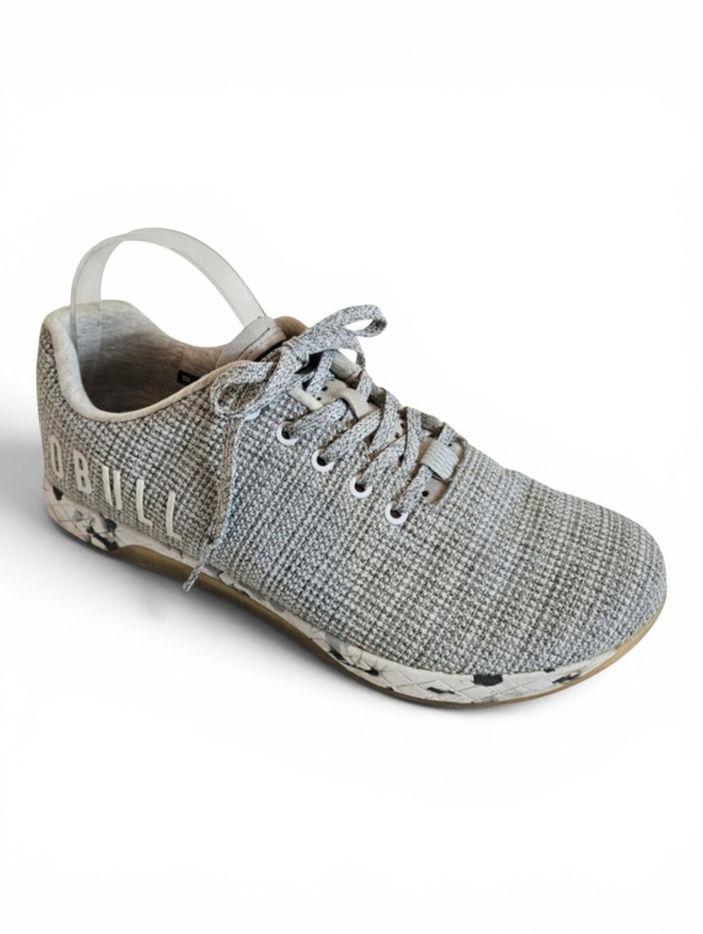 NOBULL Trainer M12.5 W14 Outwork SuperFabric Cross Training Camo White Gray Mesh